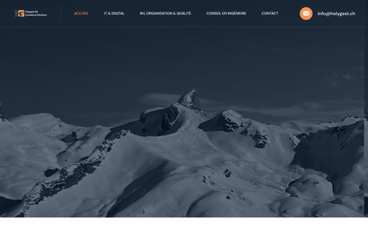Screenshot of holygest.ch