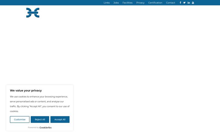 Screenshot of holyheadmarine.co.uk