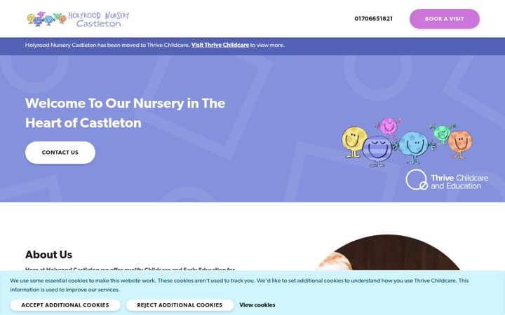 Screenshot of holyrood-nursery-castleton.co.uk