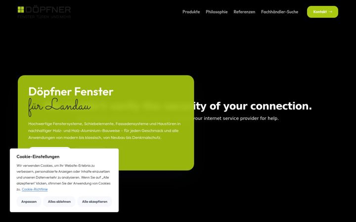 Screenshot of holz-alu-fenster-landau.de