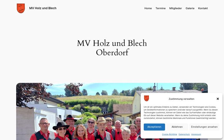 Screenshot of holz-blech.at