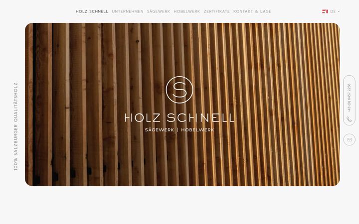 Screenshot of holz-schnell.at
