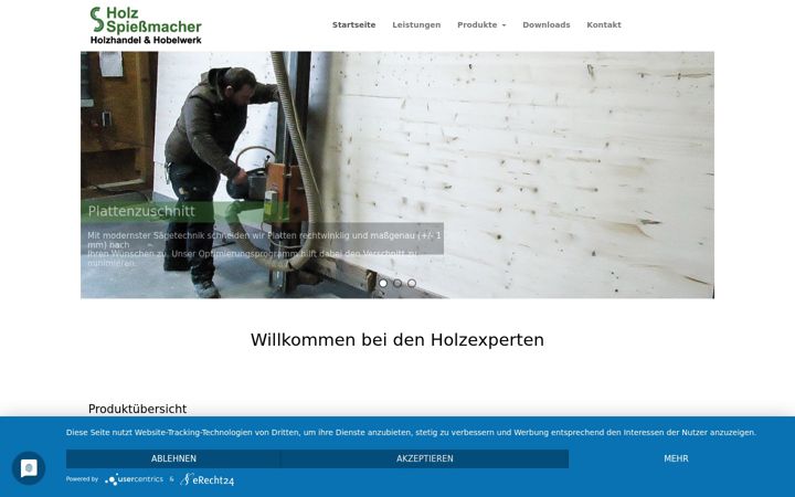 Screenshot of holz-spiessmacher.de