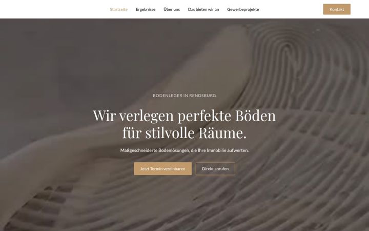 Screenshot of holzarbeiten-bethke.de