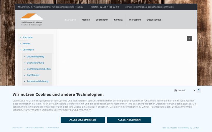 Screenshot of holzbau-bedachungen-schmitz.de