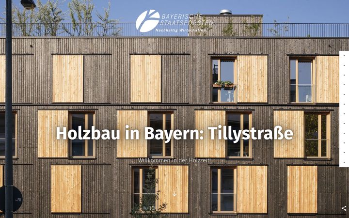 Captura de ecrã de holzbau-in-bayern.de
