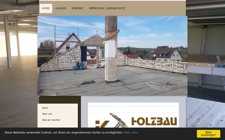 Screenshot of holzbau-kerper.de