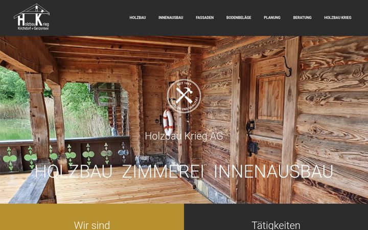 Screenshot of holzbau-krieg.ch