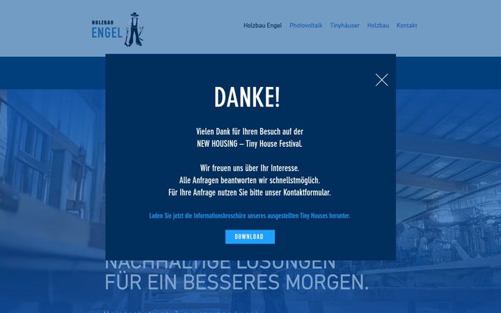 Screenshot of holzbau-stietencron.de
