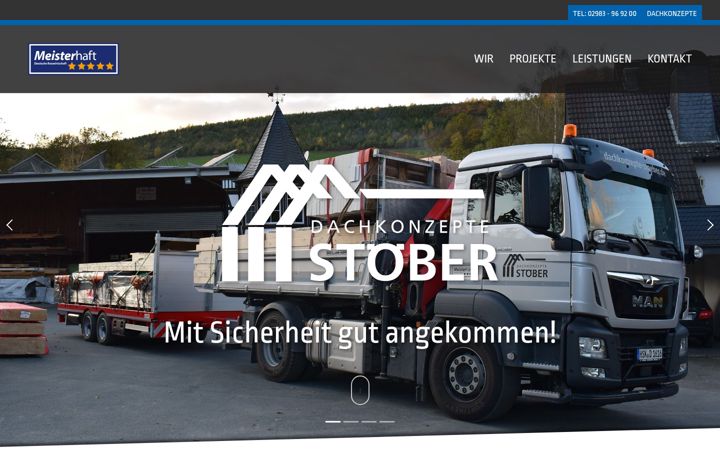 Screenshot of holzbau-transporte.de
