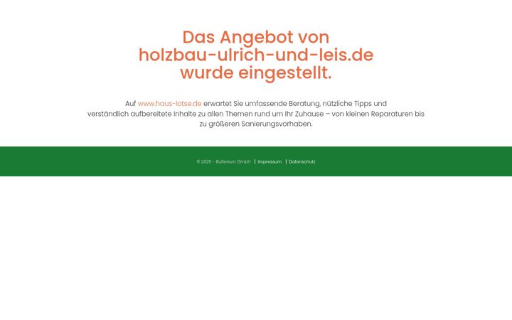 Screenshot of holzbau-ulrich-und-leis.de