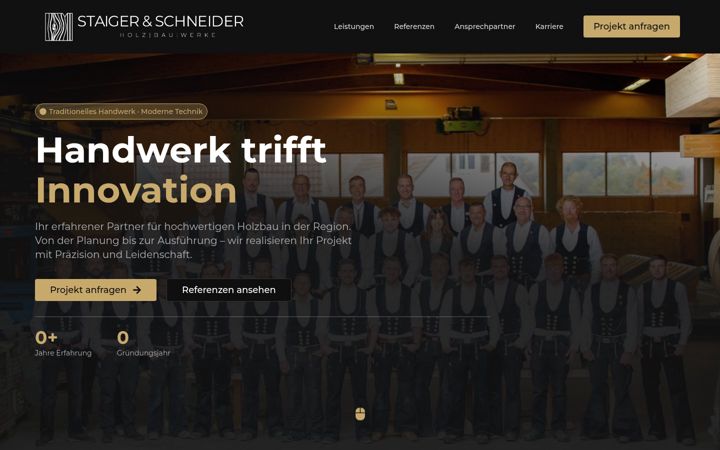 Screenshot of holzbauwerke.de