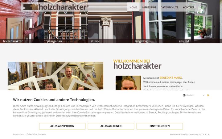 Screenshot of holzcharakter.de