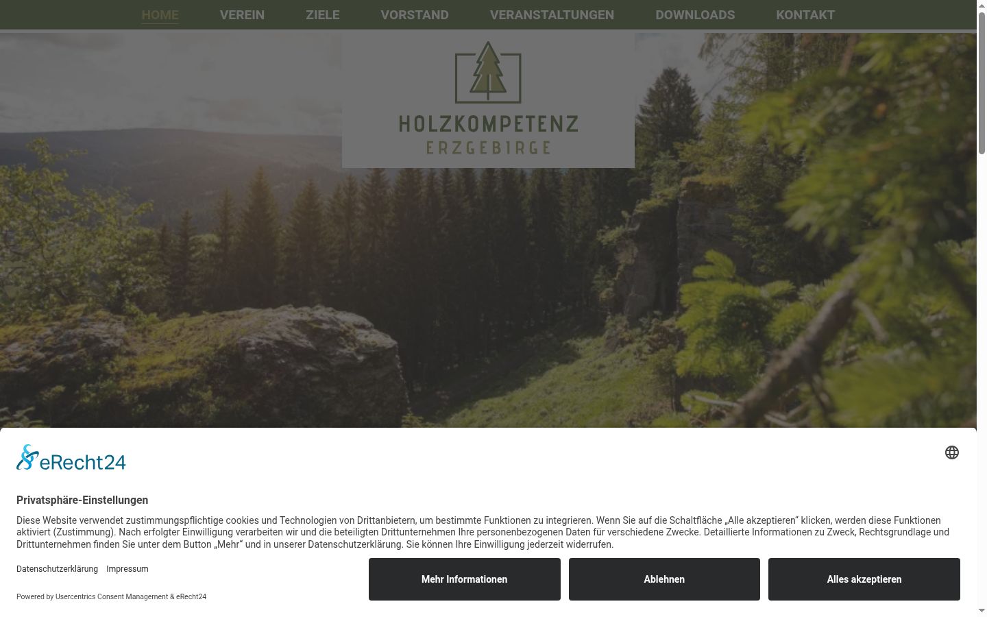 Sutikimo reklamjuostės, rodytos prieš bet kokią sąveiką, ekrano kopija