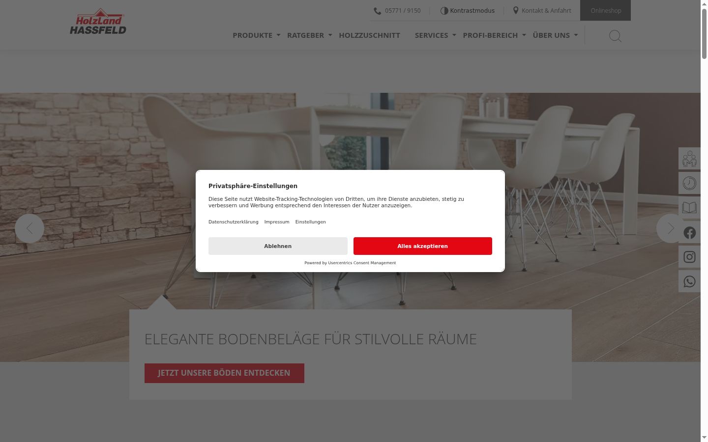 Sutikimo reklamjuostės, rodytos prieš bet kokią sąveiką, ekrano kopija