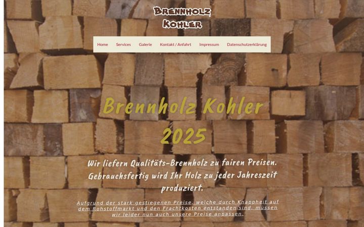 Screenshot of holzmichel-hoerdt.de
