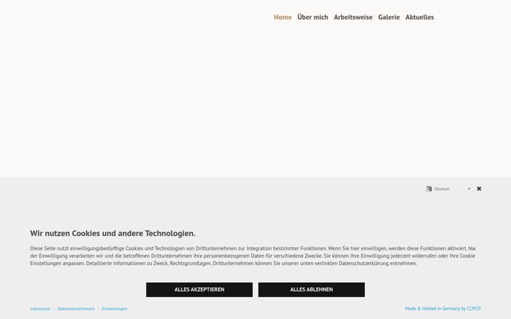 Screenshot of holzobjekte-hbm.de