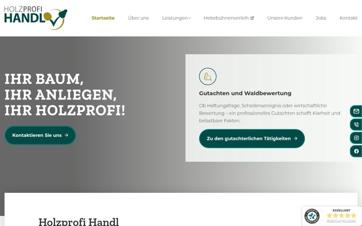 Screenshot of holzprofi-handl.de