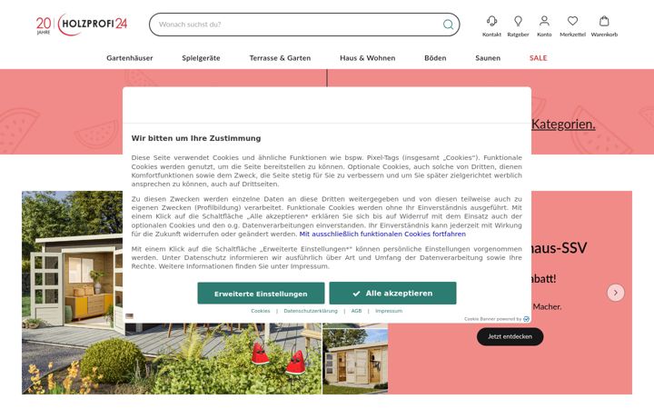 Screenshot of holzprofi24.de