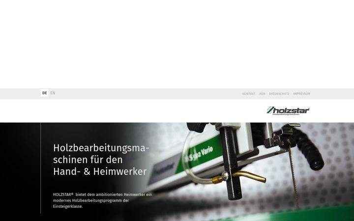 Ekrānuzņēmums no holzstar.de
