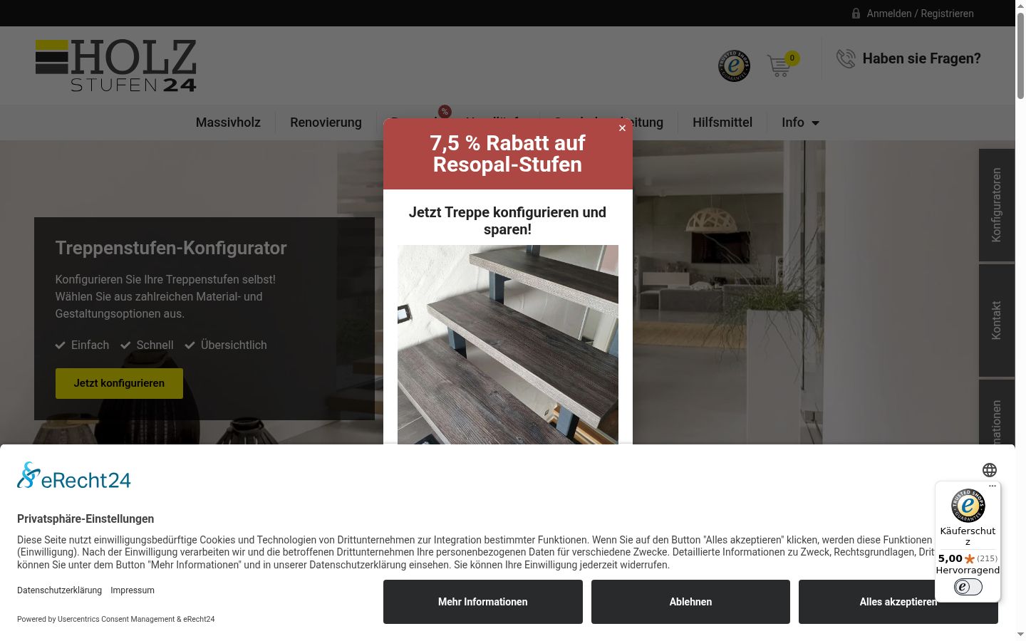 Ekrānuzņēmums ar piekrišanas baneri, kas tika rādīts pirms jebkādas mijiedarbības