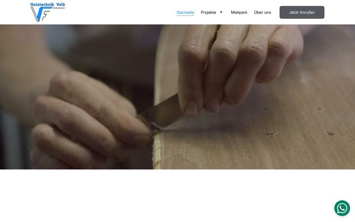 Screenshot of holztechnikvolk.de