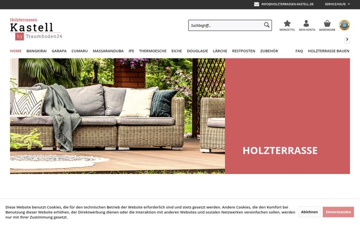Screenshot of holzterrassen-kastell.de