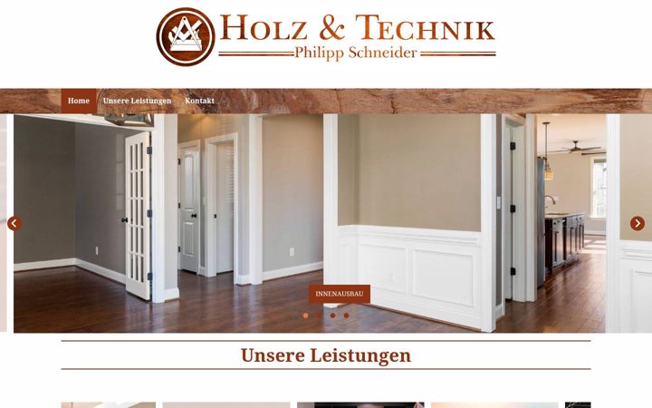 Screenshot of holzundtechnik.eu