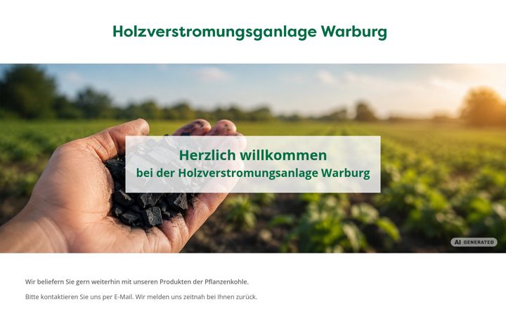 Screenshot of holzverstromungsanlage-diemelstadt.de