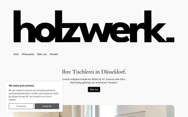 Screenshot of holzwerk744.de