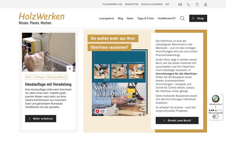 Screenshot of holzwerken.net