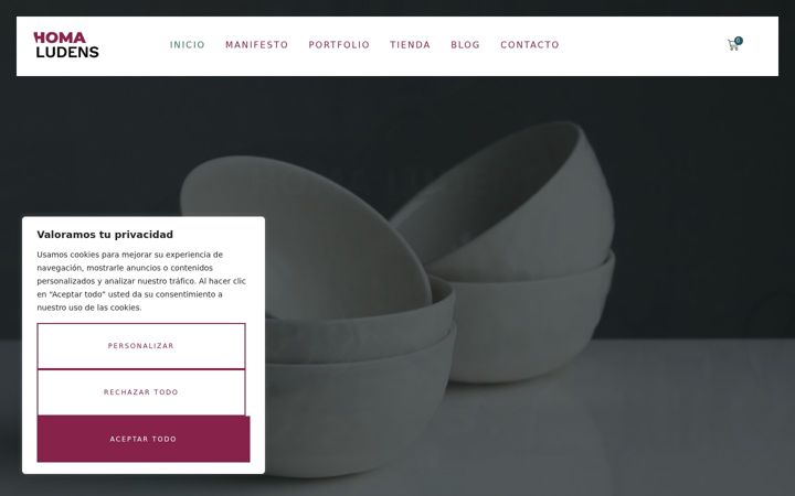 Screenshot of homaludens.com