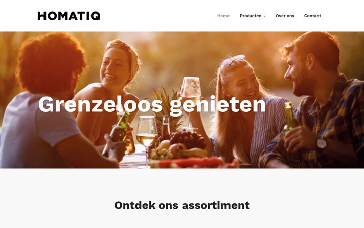 Screenshot of homatiq.eu