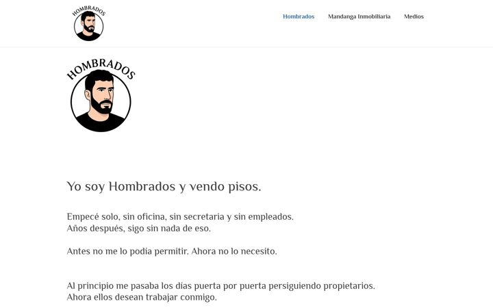 Screenshot of hombrados.com