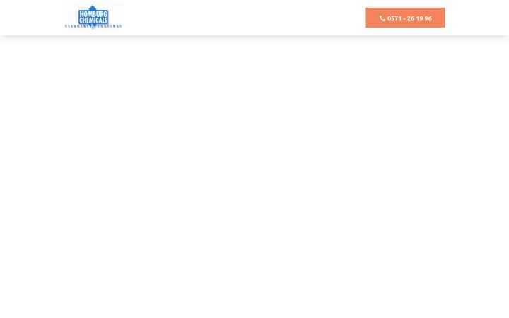 Screenshot of homburg-chemicals.nl
