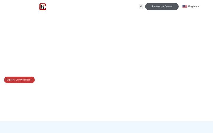 Screenshot of homchcable.com