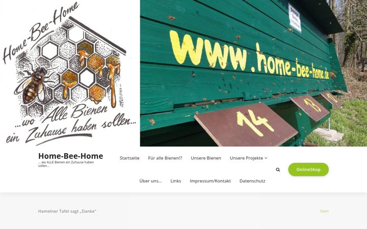 Screenshot of home-bee-home.de