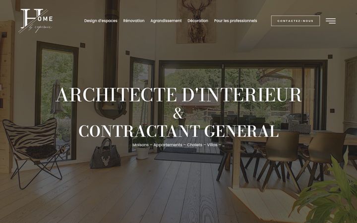 Screenshot of home-by-copernic.fr