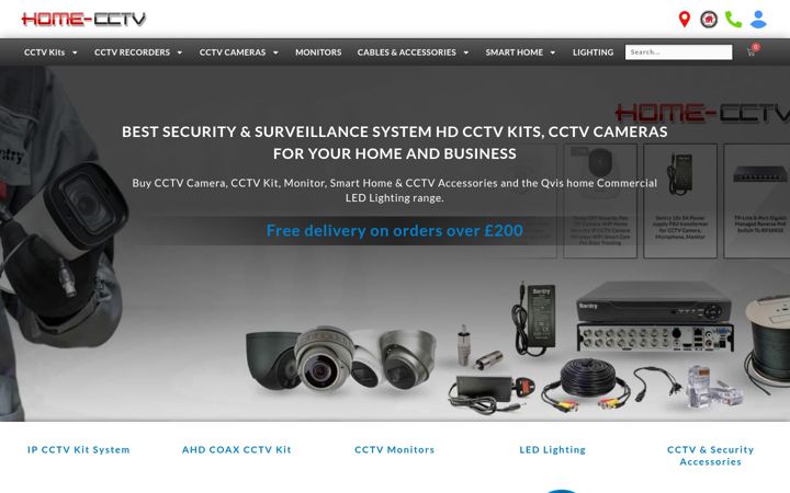 Screenshot of home-cctv.com