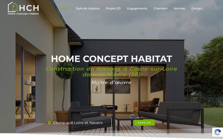 Screenshot of home-concept-habitat.com