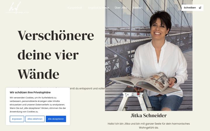 Screenshot of home-feeling.ch