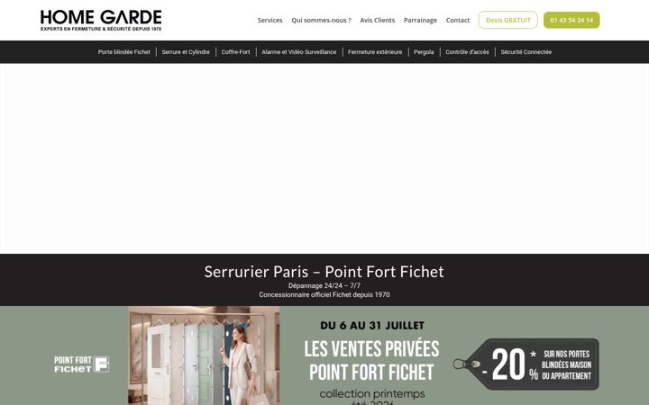 Screenshot of home-garde-protection.fr