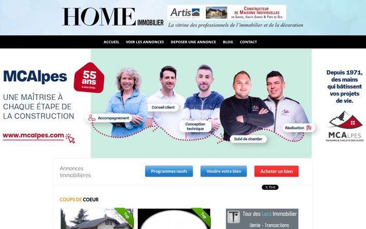Screenshot of home-immo.ch