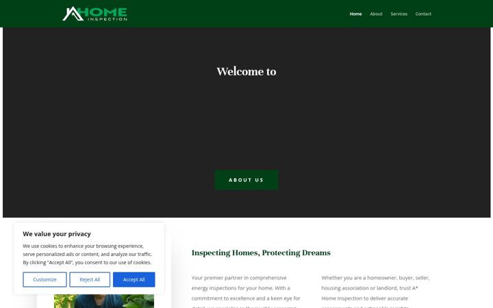 Screenshot of home-inspection.co.uk
