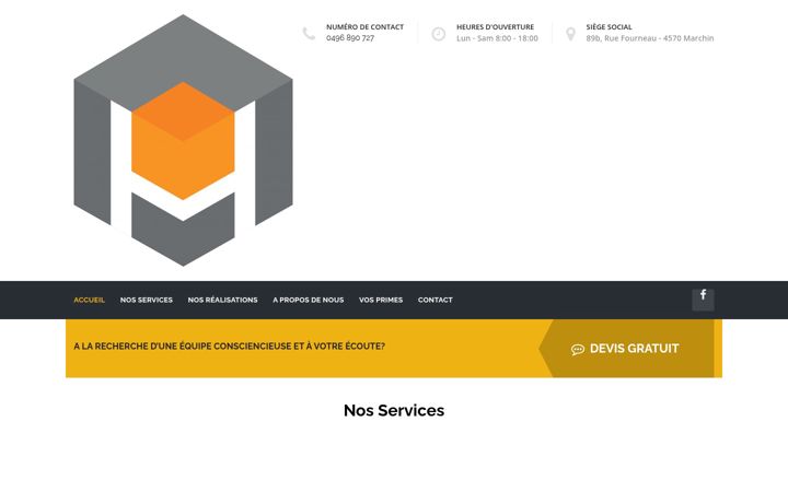 Screenshot of home-isolation.be