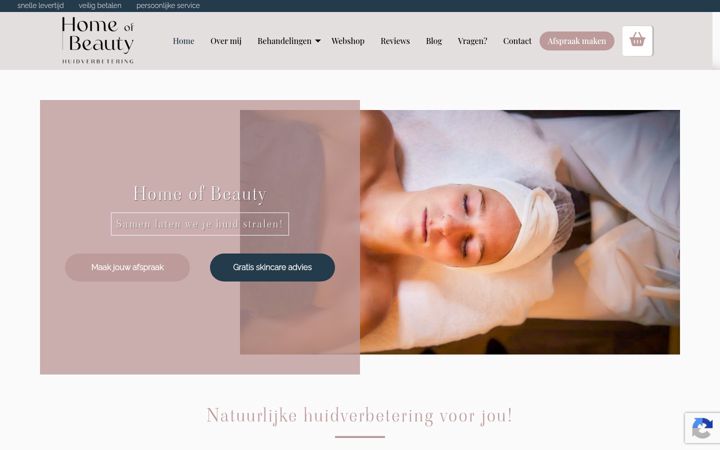 Screenshot of home-of-beauty.nl