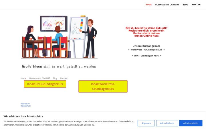 Screenshot of home-office-coach.de