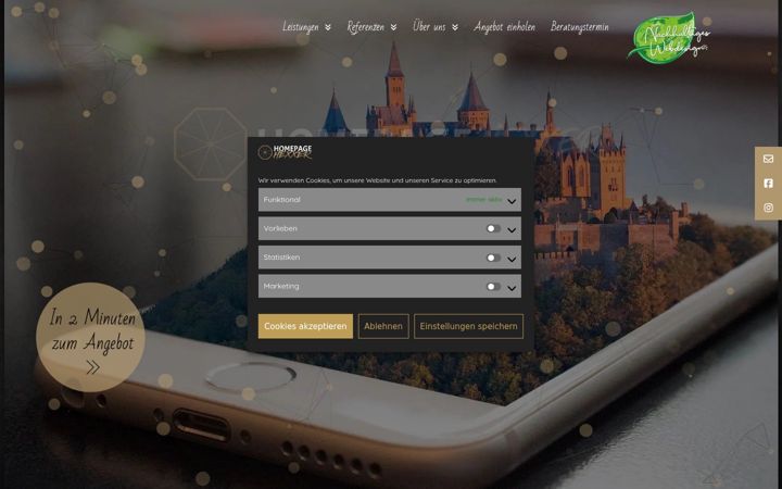 Screenshot of home-page-heroes.de