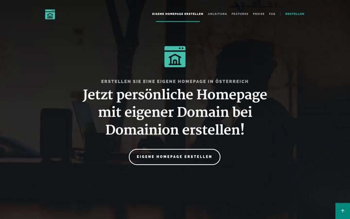 Screenshot of home-page.at