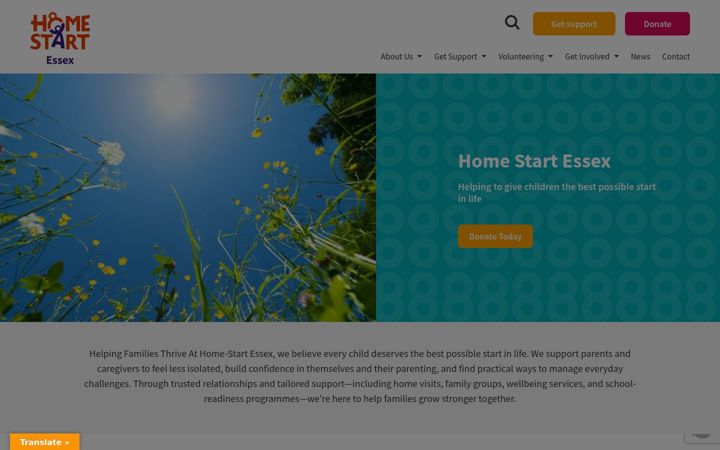 Screenshot of home-startessex.org.uk